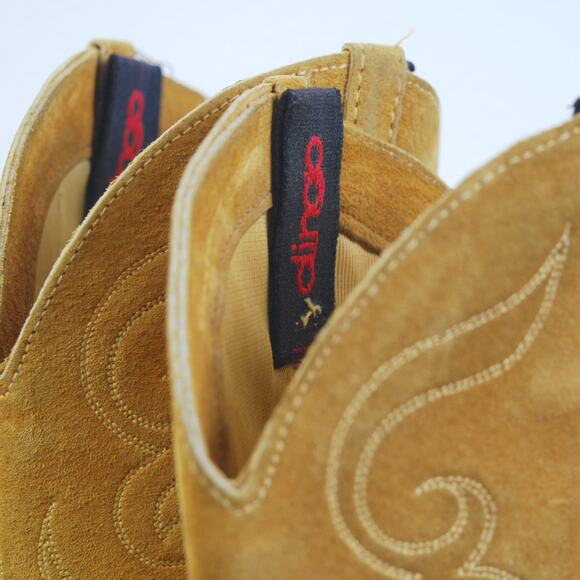 Vintage 70s Dingo Cowboy Boots ACME Camel Tan Western - Picture 5 of 10